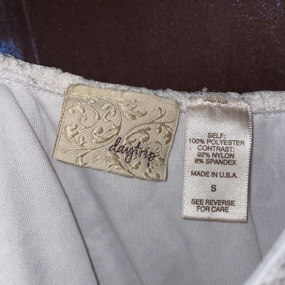 Small Daytrip High Low Dress Pink & Cream - Picture 6 of 6